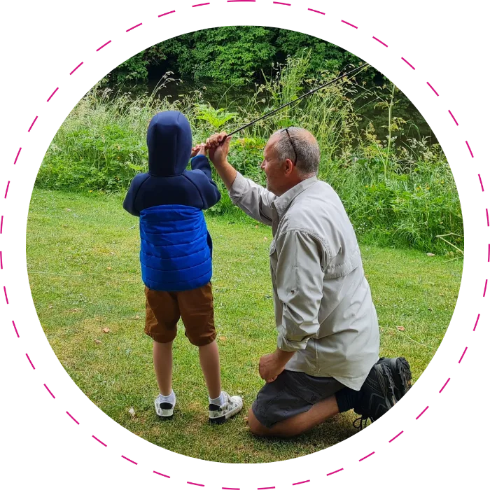 fishing demonstration