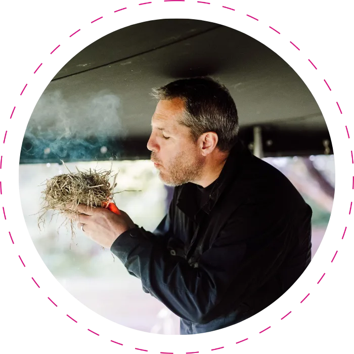 Bushcraft activity at event